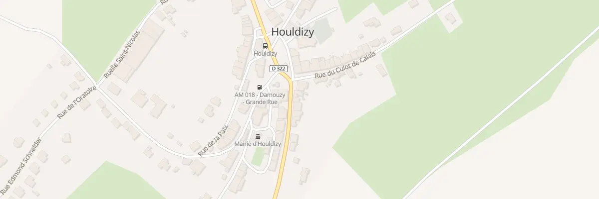 Plan du 6 Rte de Charleville à Houldizy