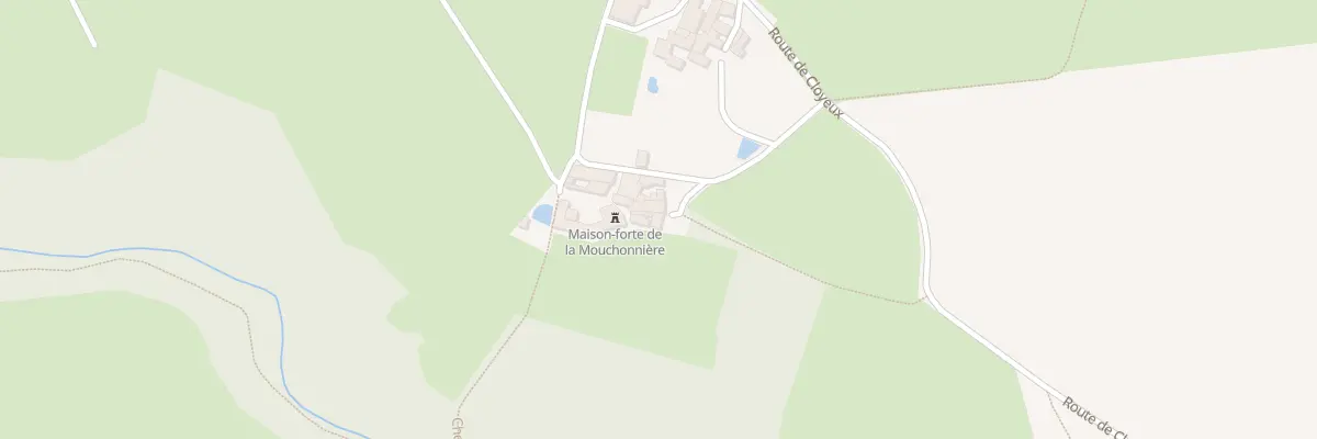 Plan du 294 Che de la Mouchonniere - Tou à Beauvallon