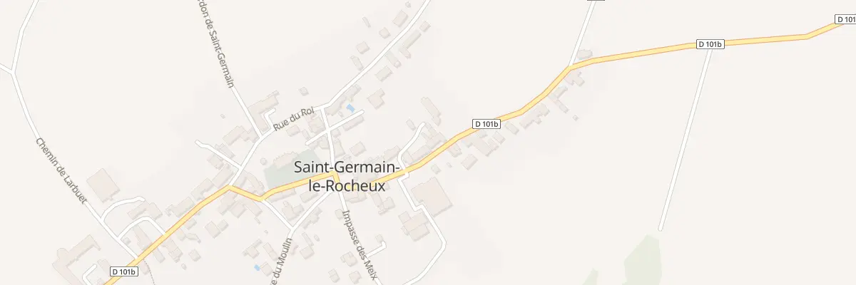 Plan du 9016 Rue de Rochefort à Saint-Germain-le-Rocheux