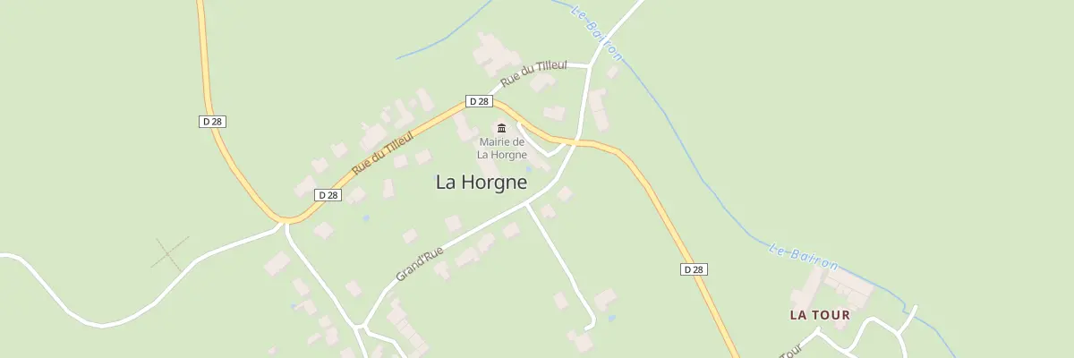 Plan du 5 Pl des Spahis à La Horgne