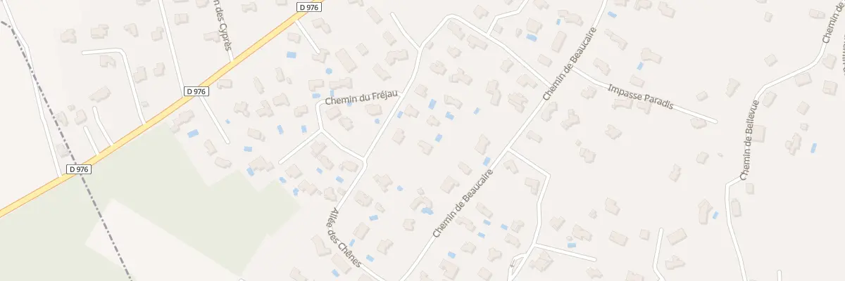 Plan du 295 All des Chênes à Rochefort-du-Gard