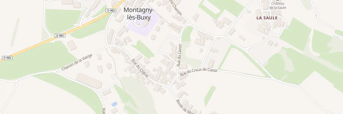 Plan du 18 Rue du Lavoir à Montagny-lès-Buxy