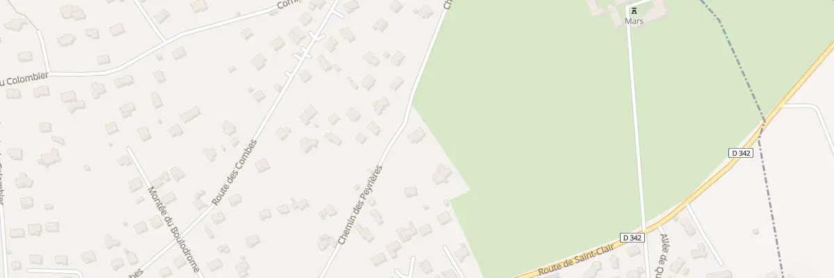 Plan du 208 Che des Peyrieres à Boulieu-lès-Annonay