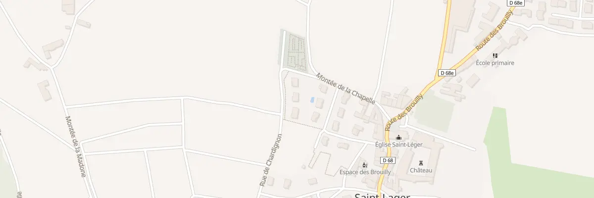 Plan du 77 Rue de Chardignon à Saint-Lager