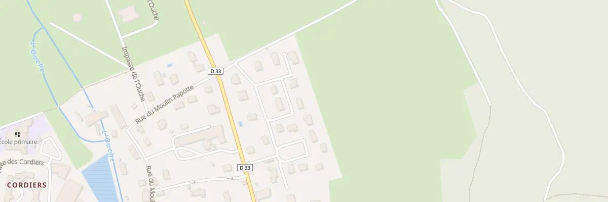 Plan du 8 All des Marconnets à Bligny-sur-Ouche