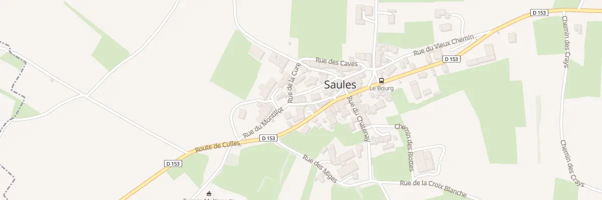 Plan du 5042A Rue de l’Église à Saules