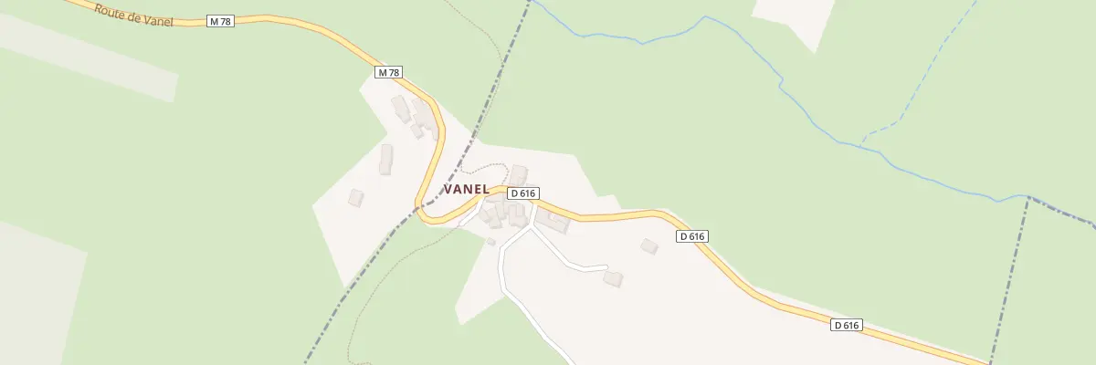 Plan du 690 Rte de Vanel à Longes