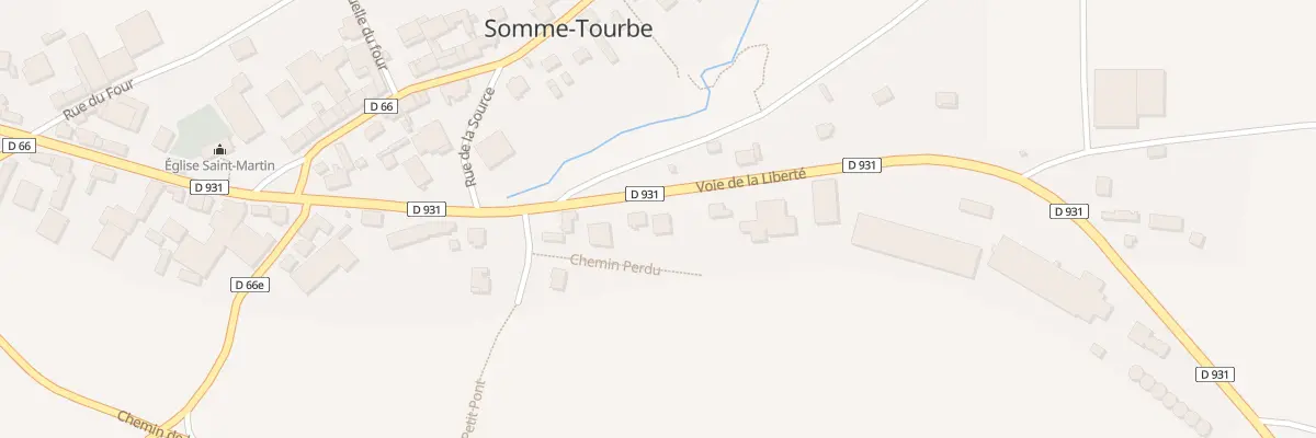 Plan du 26 Voie de la Liberté à Somme-Tourbe