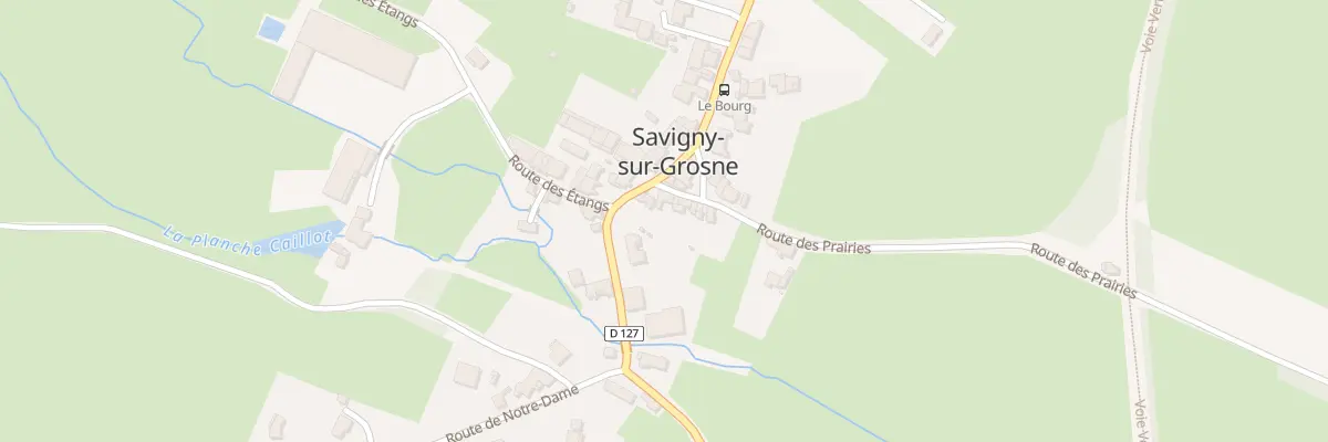 Plan du 5098 Le Bourg à Savigny-sur-Grosne