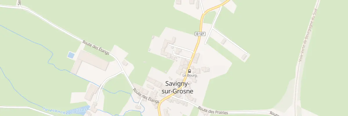 Plan du 5120 Le Bourg à Savigny-sur-Grosne