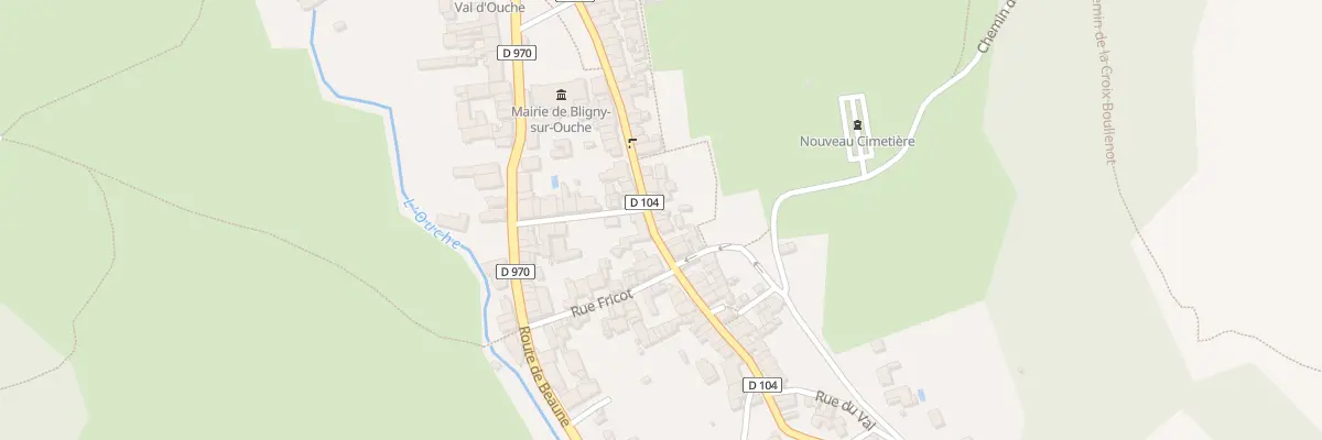 Plan du 27 Rue de l’Eglise à Bligny-sur-Ouche