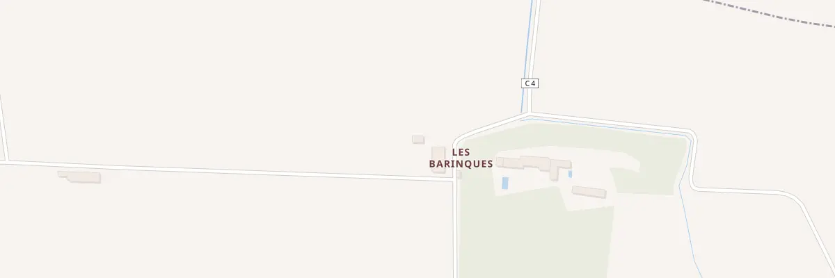Plan du 5002 Les Barinques à Lamotte-du-Rhône
