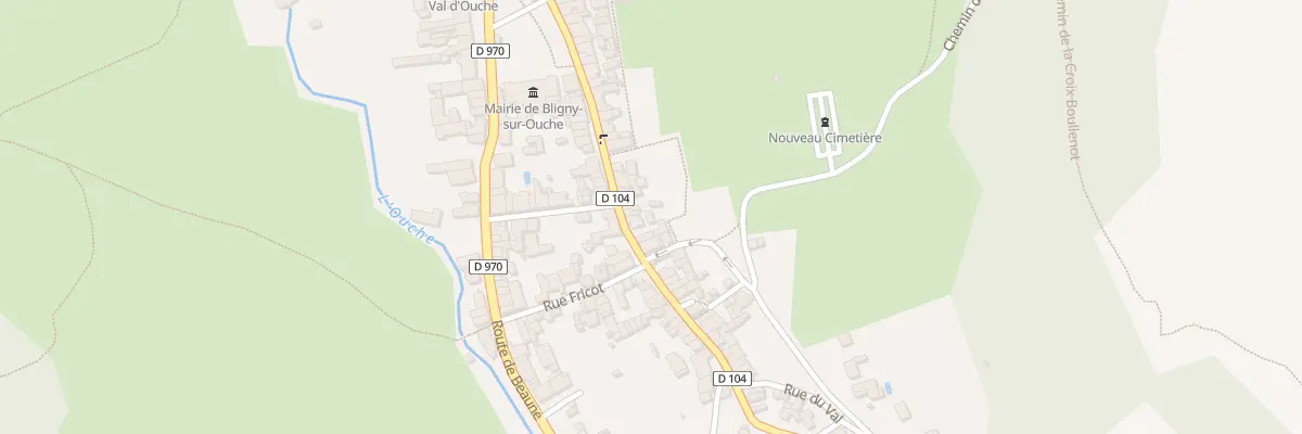 Plan du 31A Rue de l’Eglise à Bligny-sur-Ouche