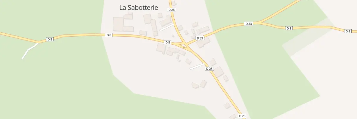 Plan du 1 Rue des Fontaines à La Sabotterie
