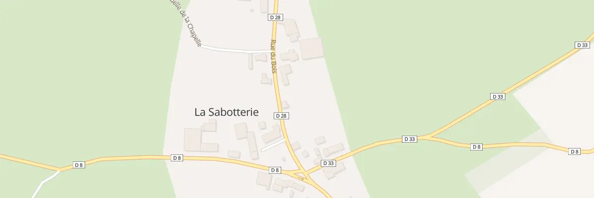 Plan du 10 Rue du Bois à La Sabotterie