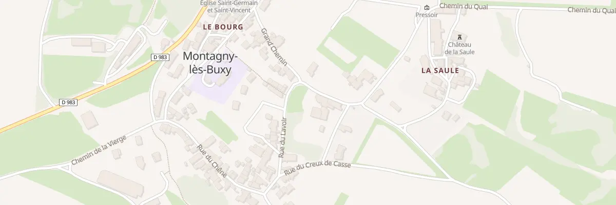 Plan du 5086 Montagny à Montagny-lès-Buxy