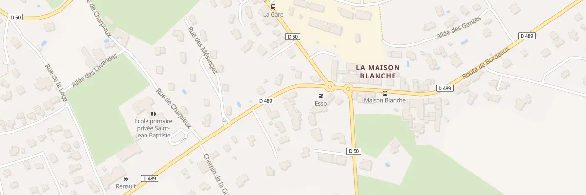 Plan du 63 Rte de Bordeaux à Vaugneray
