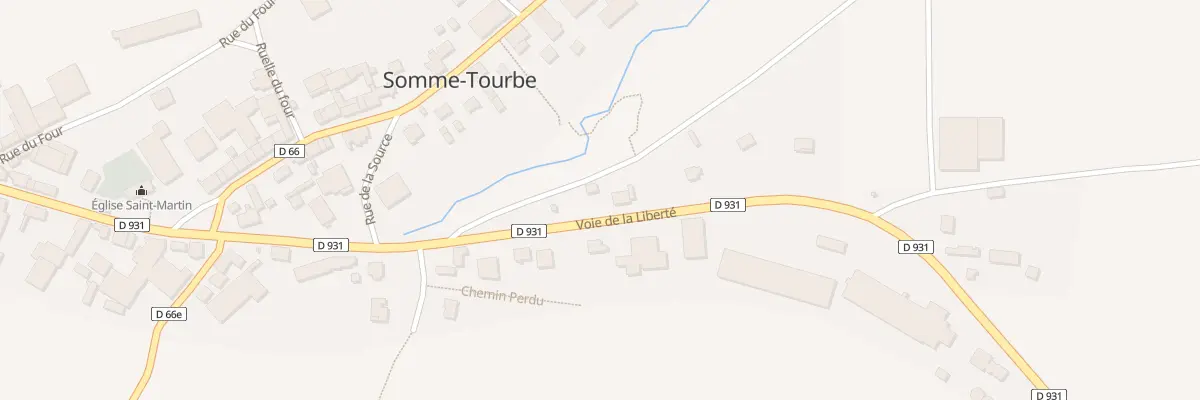 Plan du 25 Voie de la Liberté à Somme-Tourbe
