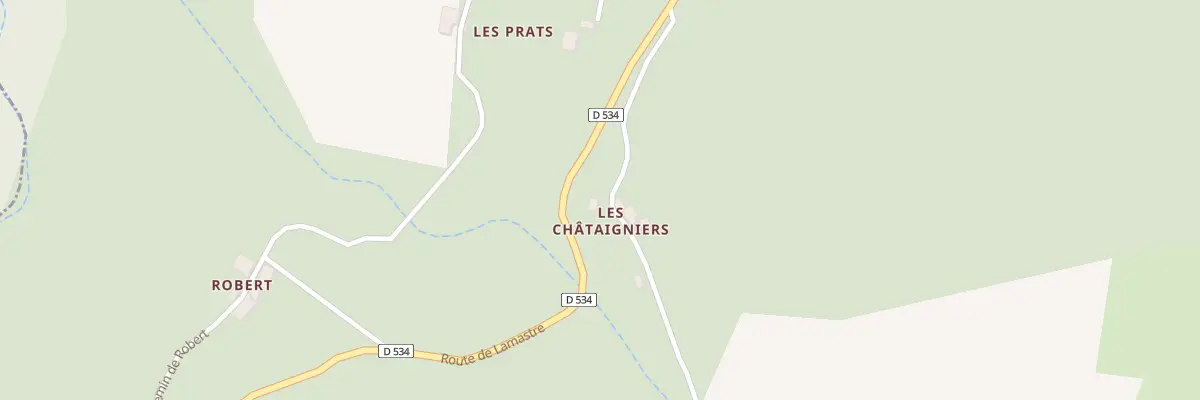 Plan du 172 Rte des Chataigners à Boucieu-le-Roi