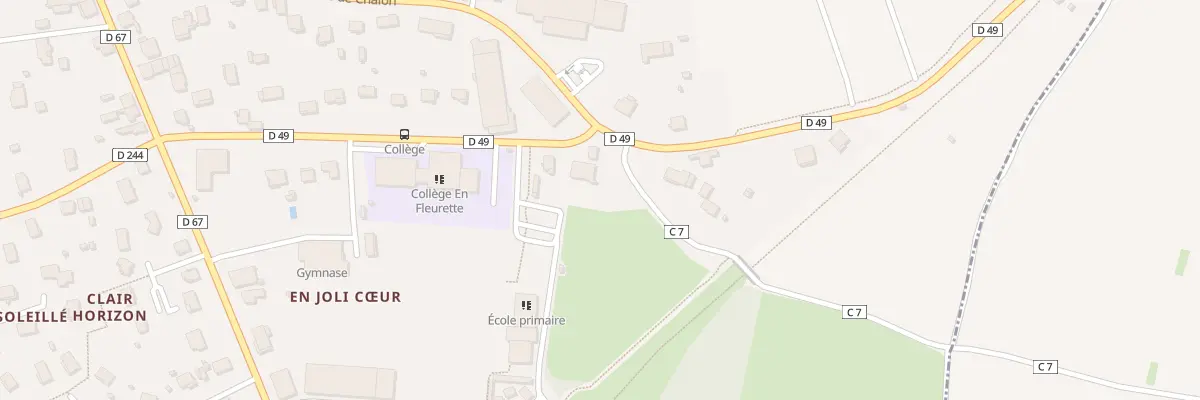 Plan du 14 Rue Joli Coeur à Saint-Gengoux-le-National