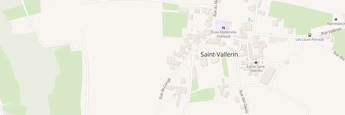 Plan du 30 Rue de Congé à Saint-Vallerin