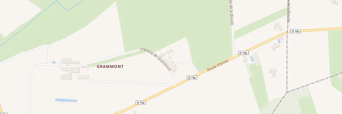 Plan du 86 Imp de Grammont à Blacé