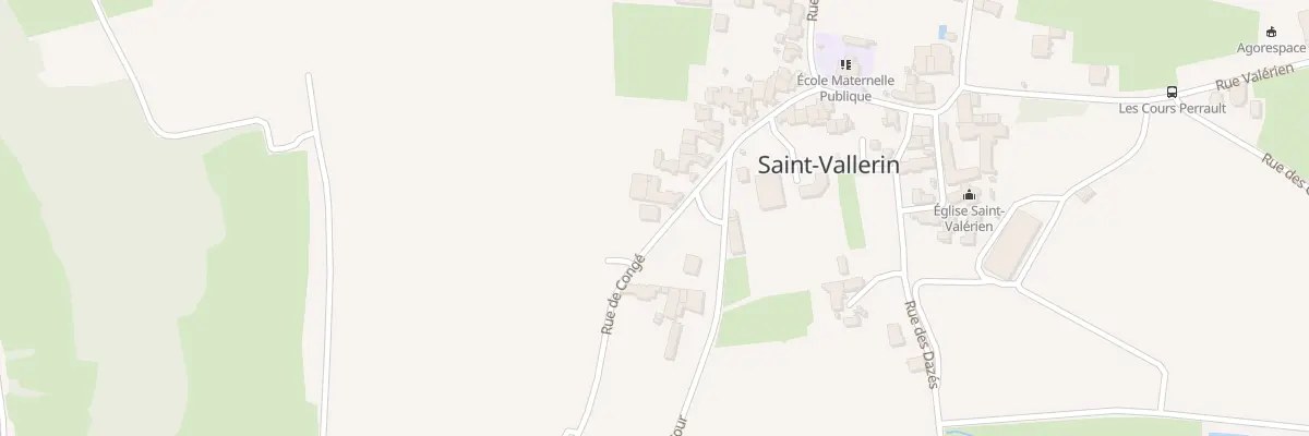 Plan du 34 Rue de Congé à Saint-Vallerin