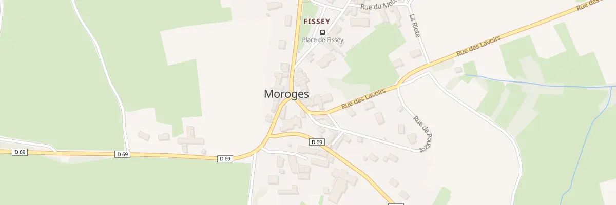 Plan du 5078 Fissey à Moroges