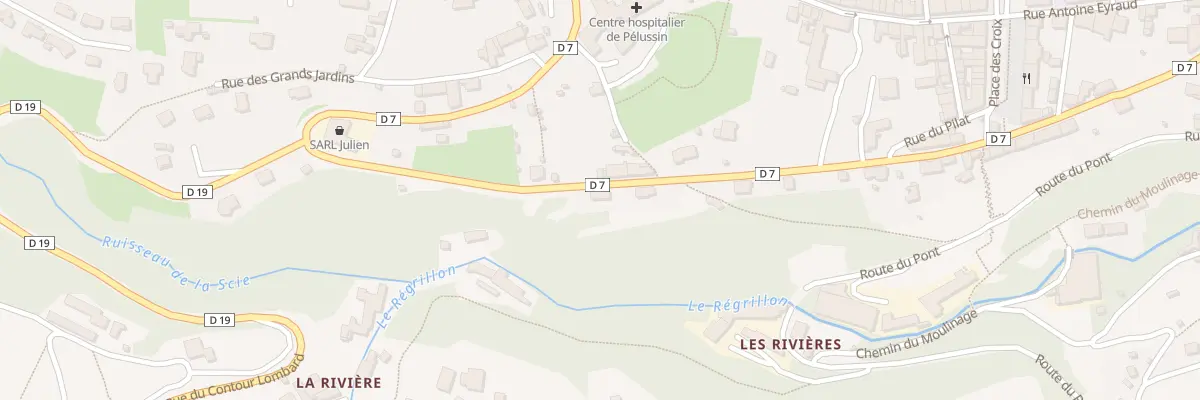 Plan du 27 Rue du Pilat à Pélussin