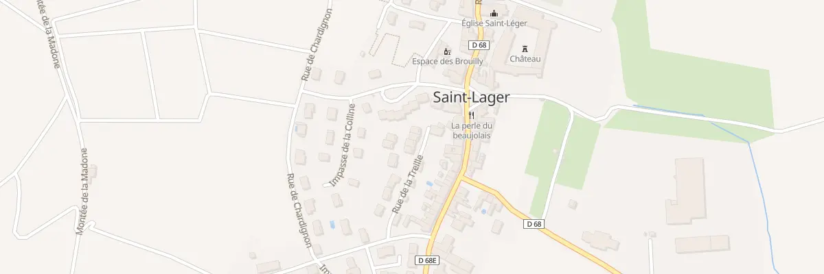 Plan du 127 Rue de la Treille à Saint-Lager