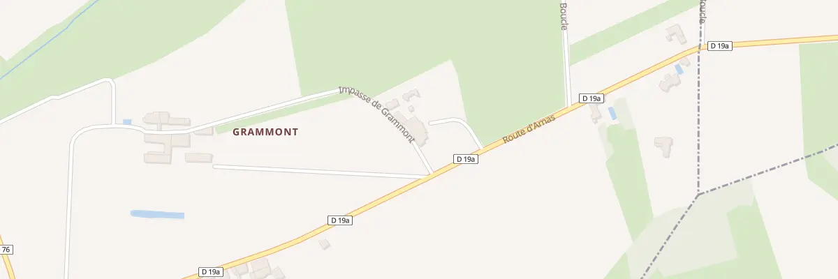 Plan du 30 Imp de Grammont à Blacé