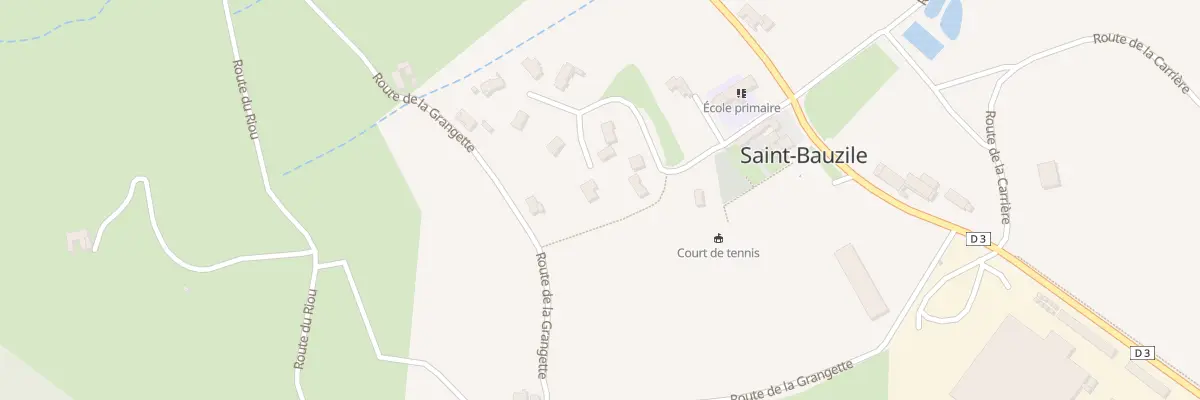Plan du 1 Lot Les Lucanes à Saint-Bauzile