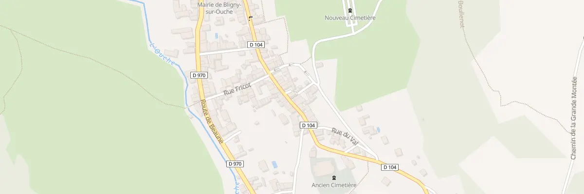 Plan du 41 Rue de l’Eglise à Bligny-sur-Ouche