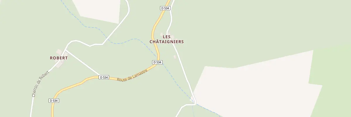 Plan du 246 Rte des Chataigners à Boucieu-le-Roi