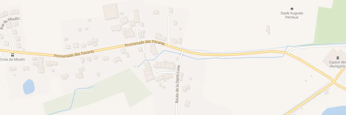 Plan du 2 Pl des Granges Pavant à Warcq