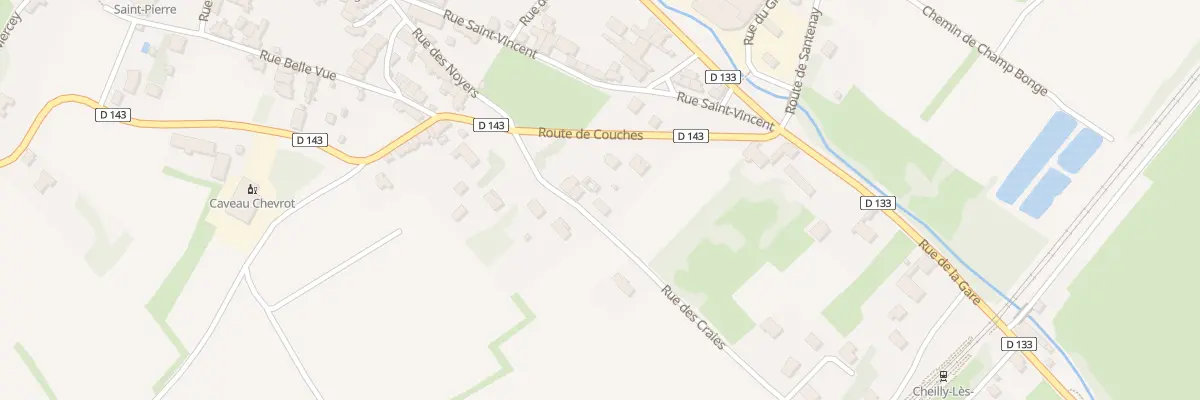 Plan du 3B Rue des Craies à Cheilly-lès-Maranges