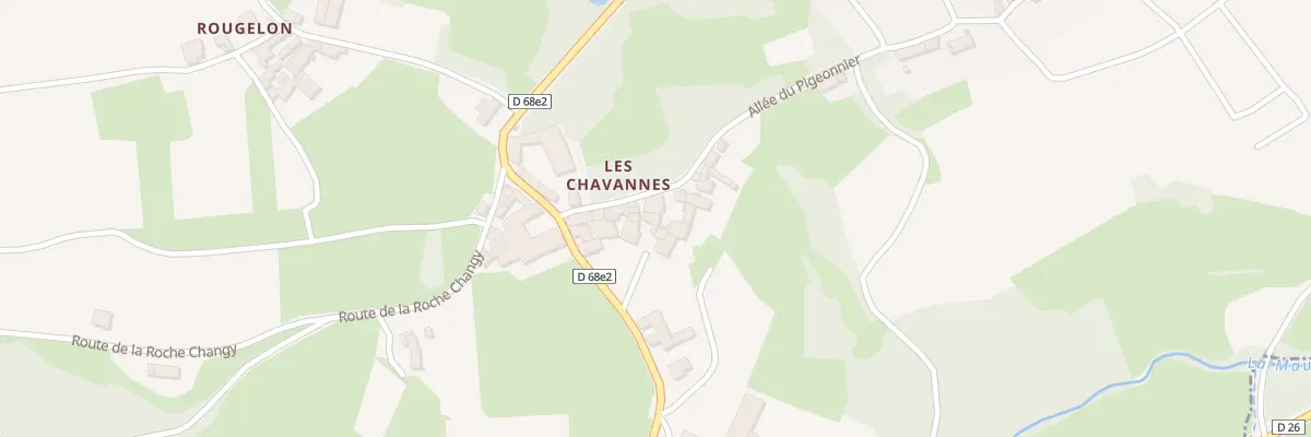 Plan du 219 All du Pigeonnier à Émeringes