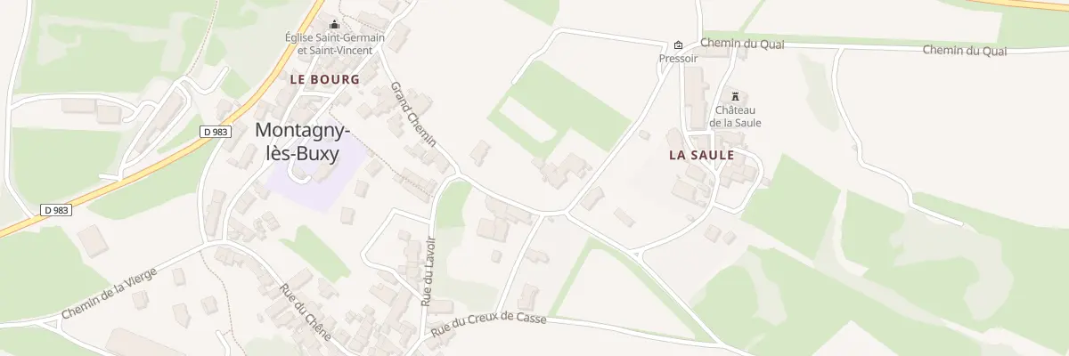 Plan du 5089 Montagny à Montagny-lès-Buxy