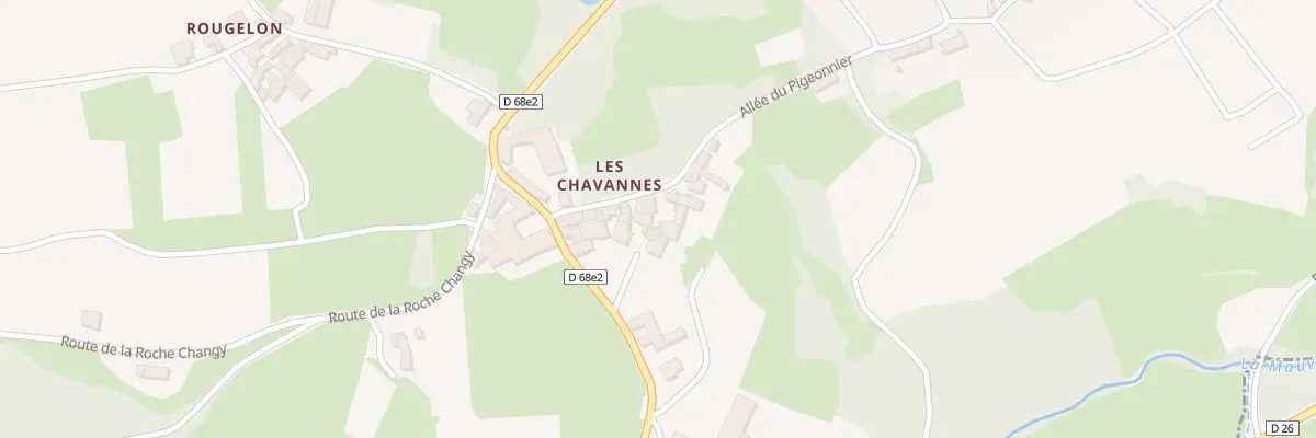 Plan du 219 All du Pigeonnier à Émeringes