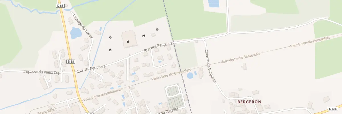 Plan du 5256 Mazuyer à Cercié