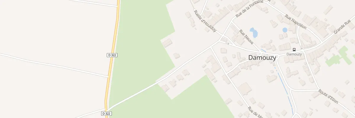 Plan du 32 Rue de la Fontaine à Damouzy