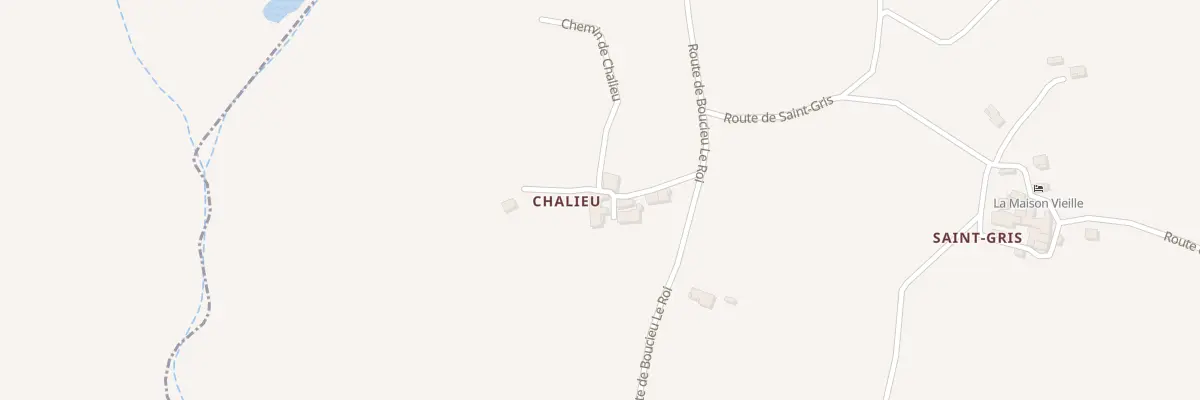 Plan du 80 Che de Chalieu à Colombier-le-Vieux