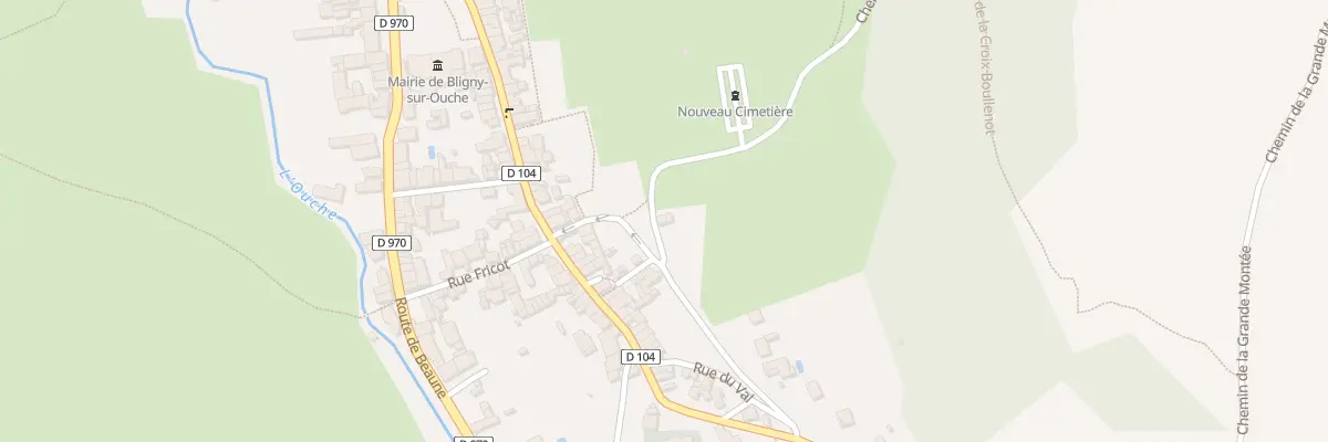 Plan du 2 Che de la Croix Boullenot à Bligny-sur-Ouche