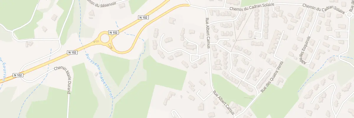 Plan du 4 Rue des Romarins au Teil