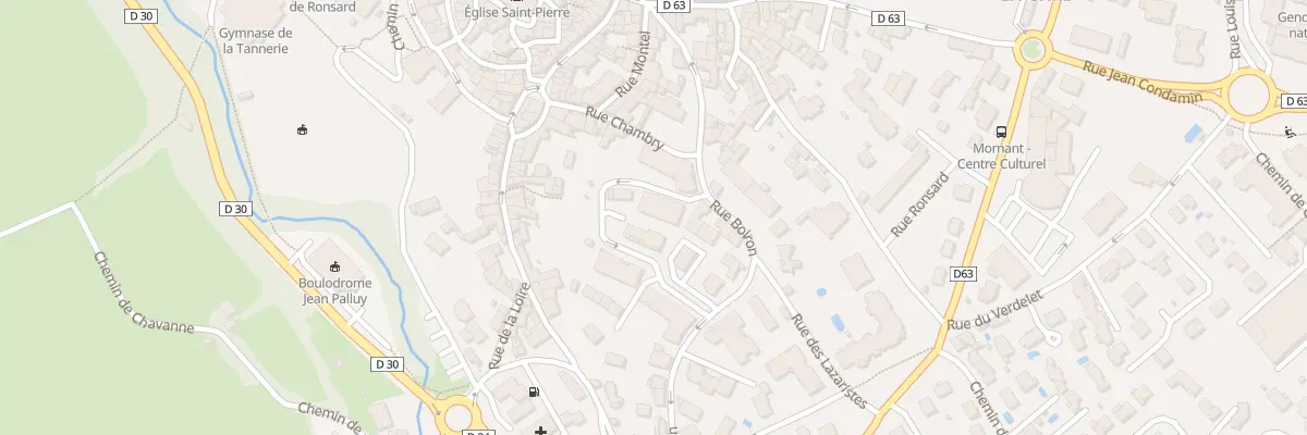 Plan du 8 Rue Jean Palluy à Mornant
