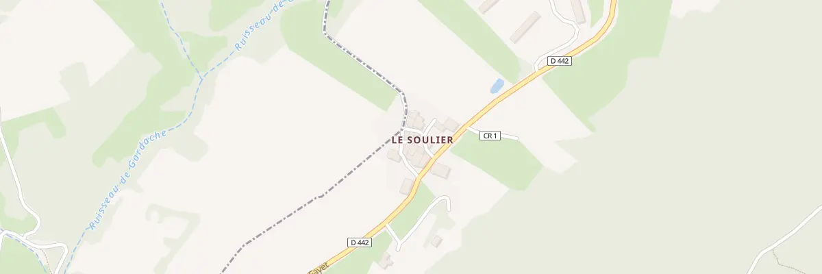 Plan du 46 Rue de la Croze à Savas