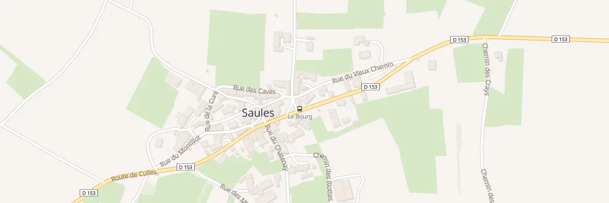 Plan du 5 Rue de la Mairie à Saules