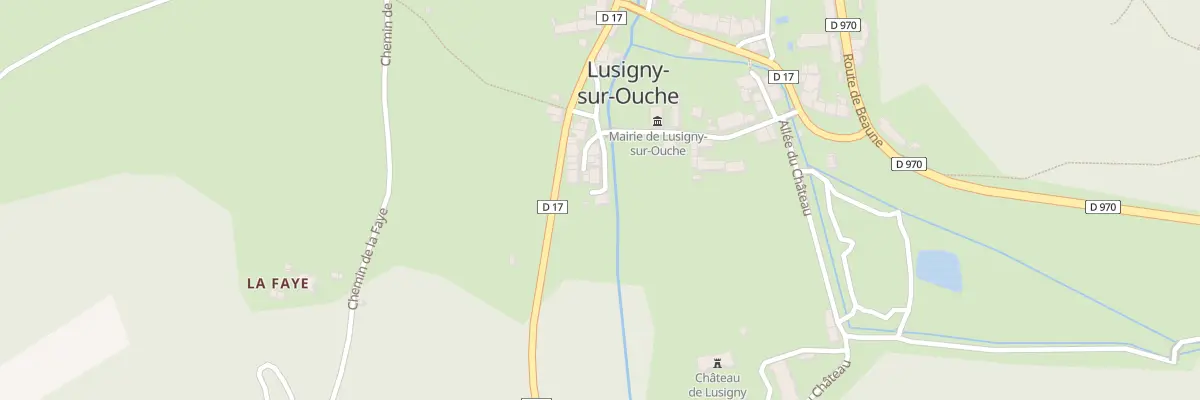 Plan du 12 Imp du Moulin du Dessus à Lusigny-sur-Ouche