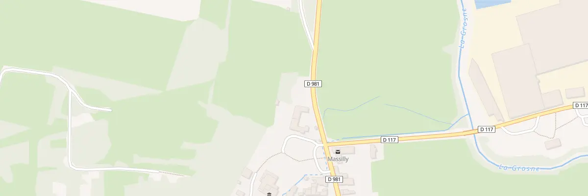 Plan du 19 Rte de Cluny à Massilly