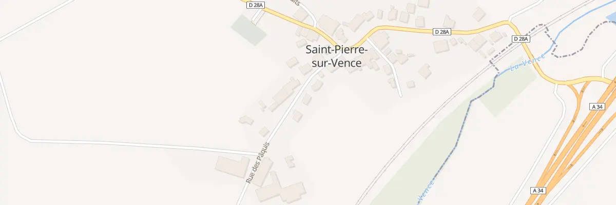 Plan du 3T Rue des Paquis à Saint-Pierre-sur-Vence